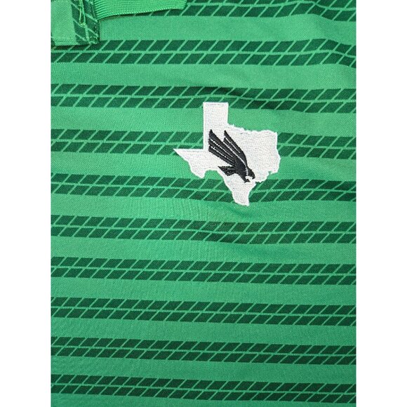 North Texas Mean Green Nike Dri-Fit Green Polo Shirt XXL - Picture 6 of 8